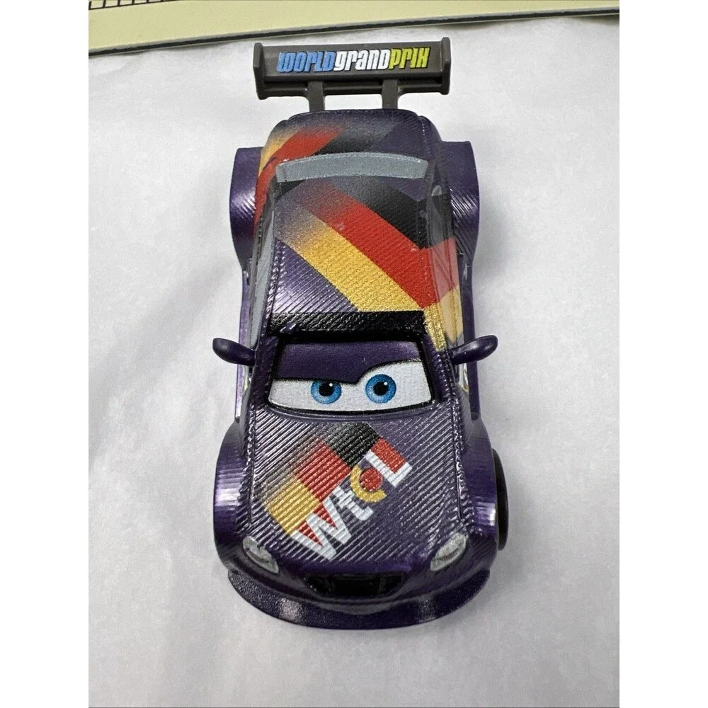 Mattel Disney Pixar Cars Max Schnell 1:55 scale die-cast Carbon Racers Edition